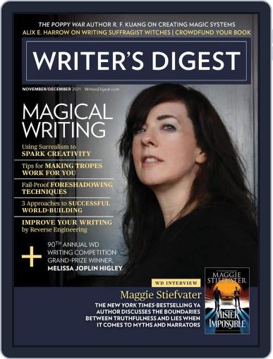 Writer's Digest November 1st, 2021 Digital Back Issue Cover