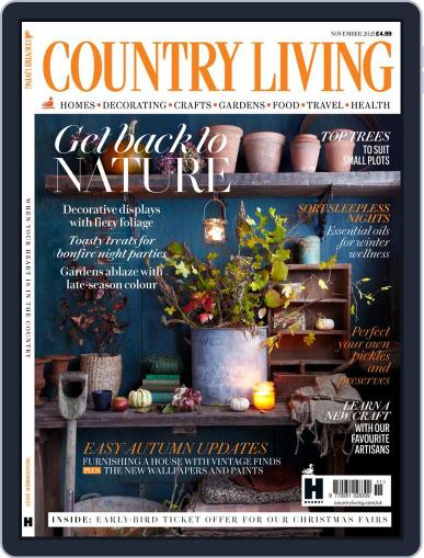 Country Living UK November 1st, 2021 Digital Back Issue Cover