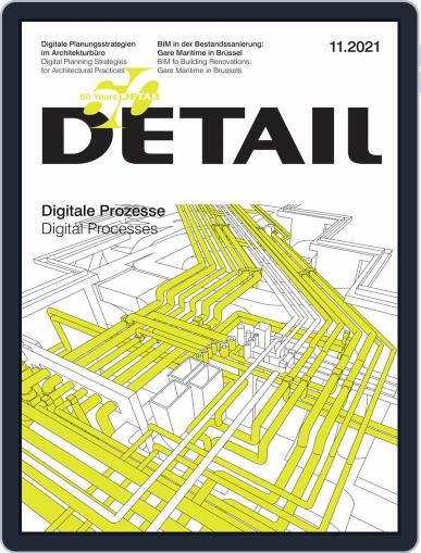 Detail November 1st, 2021 Digital Back Issue Cover