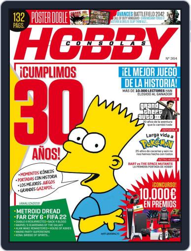 Hobby Consolas October 28th, 2021 Digital Back Issue Cover