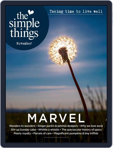 The Simple Things (Digital) November 1st, 2021 Issue Cover