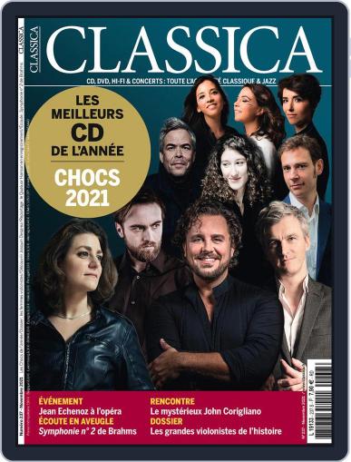 Classica November 1st, 2021 Digital Back Issue Cover