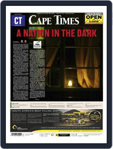 Cape Times October 29th, 2021 Digital Back Issue Cover