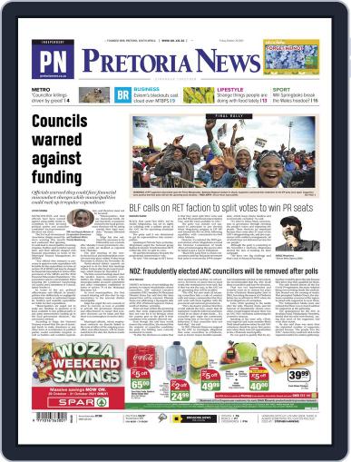 Pretoria News October 29th, 2021 Digital Back Issue Cover