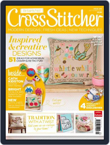 CrossStitcher August 8th, 2011 Digital Back Issue Cover