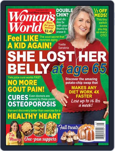 Woman's World November 8th, 2021 Digital Back Issue Cover