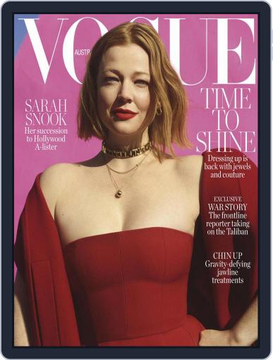 Vogue Australia November 1st, 2021 Digital Back Issue Cover