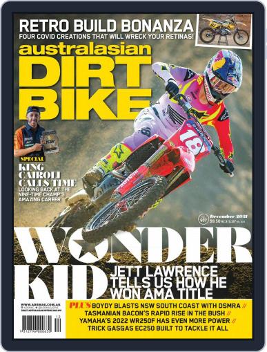 Australasian Dirt Bike December 1st, 2021 Digital Back Issue Cover