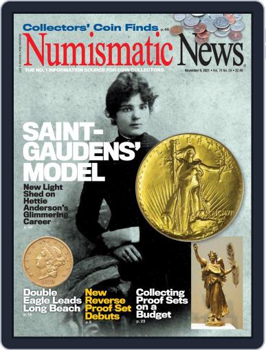 Numismatic News November 9th, 2021 Digital Back Issue Cover