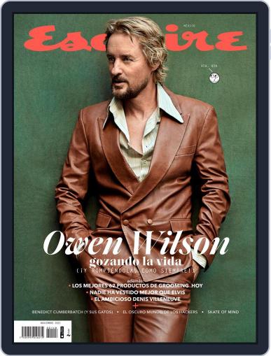 Esquire México November 1st, 2021 Digital Back Issue Cover