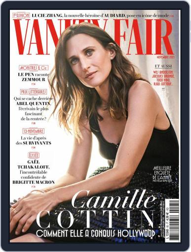 Vanity Fair France November 1st, 2021 Digital Back Issue Cover