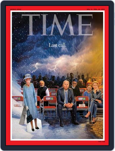 Time Magazine International Edition (Digital) November 8th, 2021 Issue Cover