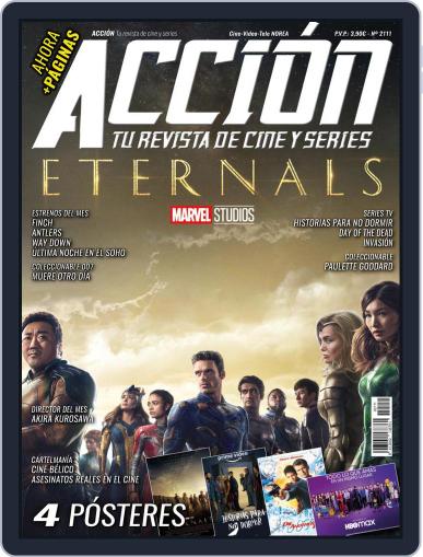 Accion Cine-video November 1st, 2021 Digital Back Issue Cover