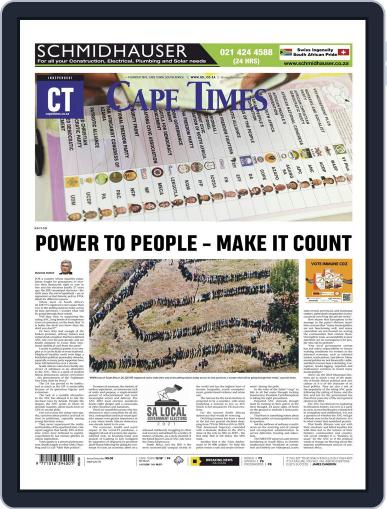 Cape Times November 1st, 2021 Digital Back Issue Cover