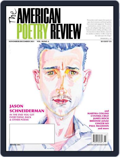 The American Poetry Review November 1st, 2021 Digital Back Issue Cover