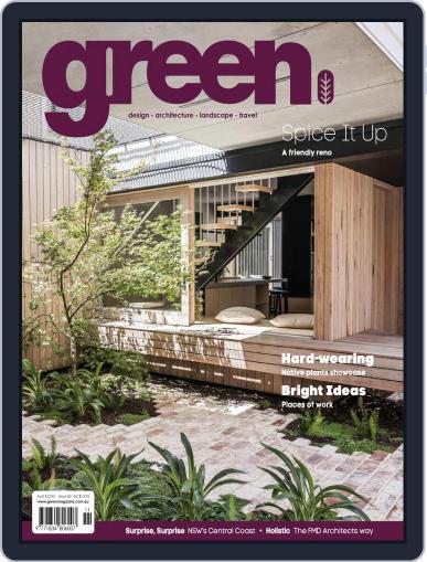 Green November 1st, 2021 Digital Back Issue Cover