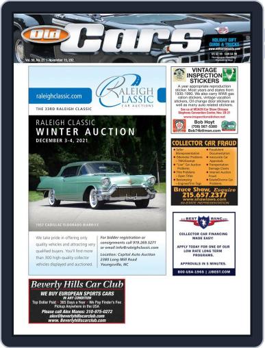 Old Cars Weekly November 15th, 2021 Digital Back Issue Cover