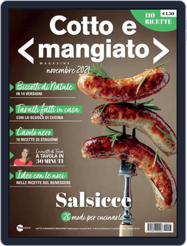 Cotto e Mangiato November 1st, 2021 Digital Back Issue Cover