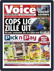 Daily Voice (Digital) Subscription                    November 2nd, 2021 Issue