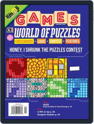 Games World of Puzzles February 2022 (Digital) - DiscountMags.com
