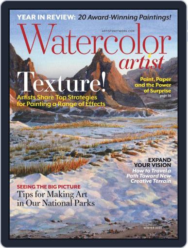 Watercolor Artist November 1st, 2021 Digital Back Issue Cover