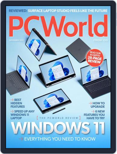 PCWorld November 1st, 2021 Digital Back Issue Cover