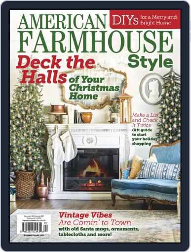 American Farmhouse Style December 1st, 2021 Digital Back Issue Cover