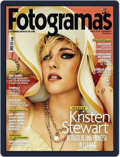 Fotogramas November 1st, 2021 Digital Back Issue Cover