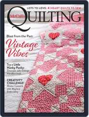 McCall's Quilting (Digital) Subscription                    January 1st, 2022 Issue