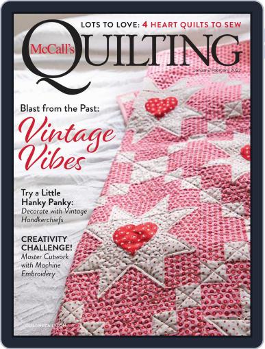 McCall's Quilting January 1st, 2022 Digital Back Issue Cover