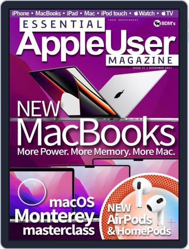 Essential Apple User November 1st, 2021 Digital Back Issue Cover
