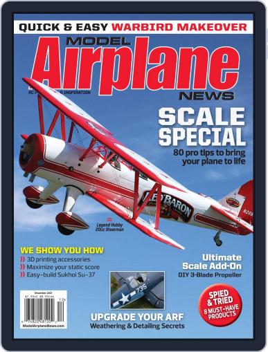 Model Airplane News December 1st, 2021 Digital Back Issue Cover