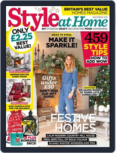 Style At Home United Kingdom December 1st, 2021 Digital Back Issue Cover