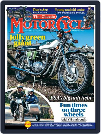 The Classic MotorCycle December 1st, 2021 Digital Back Issue Cover