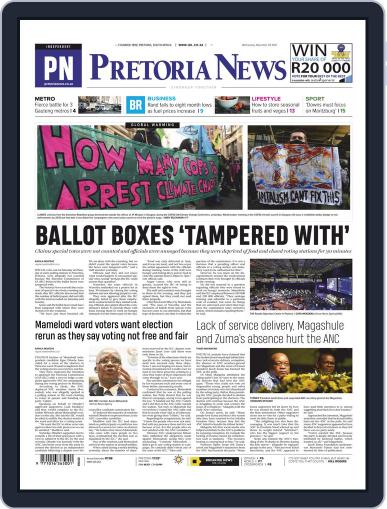 Pretoria News November 3rd, 2021 Digital Back Issue Cover