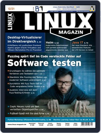 Linux Magazin germany December 1st, 2021 Digital Back Issue Cover