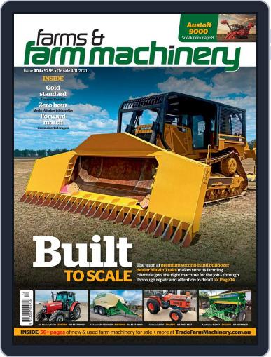 Farms and Farm Machinery November 4th, 2021 Digital Back Issue Cover