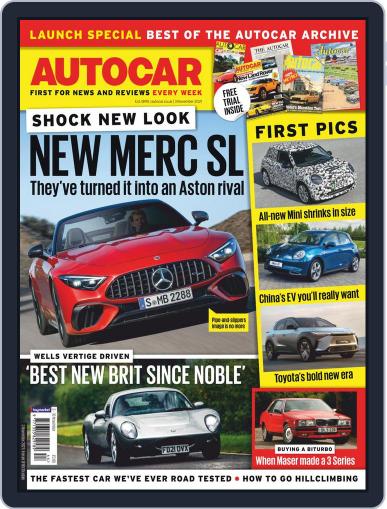 Autocar November 3rd, 2021 Digital Back Issue Cover