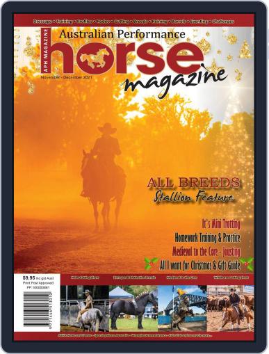 Australian Performance Horse November 1st, 2021 Digital Back Issue Cover