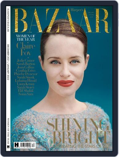 Harper's Bazaar UK December 1st, 2021 Digital Back Issue Cover