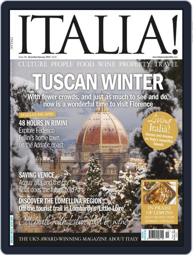 Italia December 1st, 2021 Digital Back Issue Cover