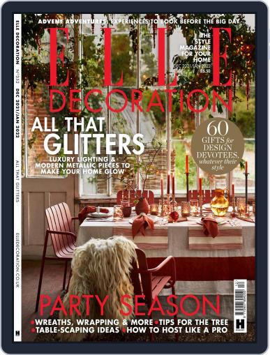 Elle Decoration UK December 1st, 2021 Digital Back Issue Cover