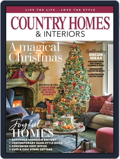 Country Homes & Interiors December 1st, 2021 Digital Back Issue Cover