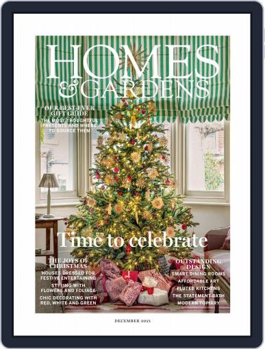 Homes & Gardens December 1st, 2021 Digital Back Issue Cover