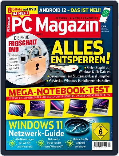 PC Magazin December 1st, 2021 Digital Back Issue Cover