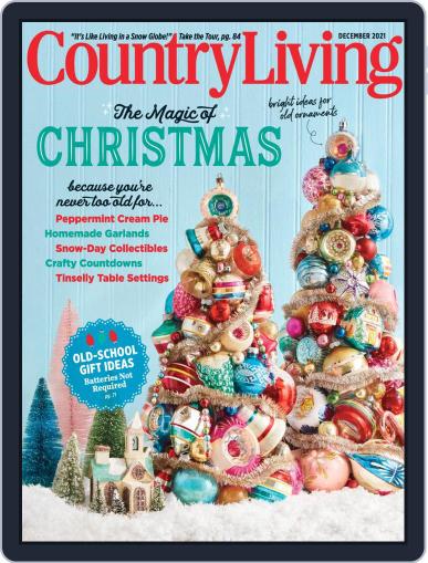 Country Living December 1st, 2021 Digital Back Issue Cover