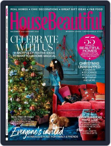 House Beautiful UK December 1st, 2021 Digital Back Issue Cover
