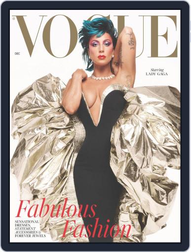 British Vogue December 1st, 2021 Digital Back Issue Cover