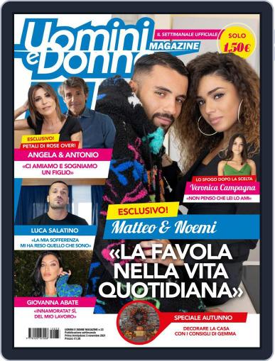 Uomini e Donne November 5th, 2021 Digital Back Issue Cover