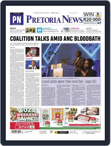Pretoria News November 5th, 2021 Digital Back Issue Cover